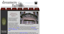 Desktop Screenshot of dreamersandfighters.com